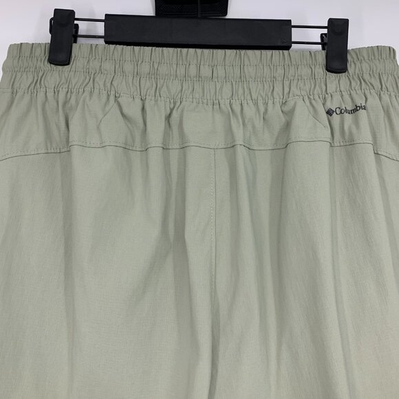 Columbia Shorts On The Go Green Pull On Drawstring Hiking - Picture 15 of 16